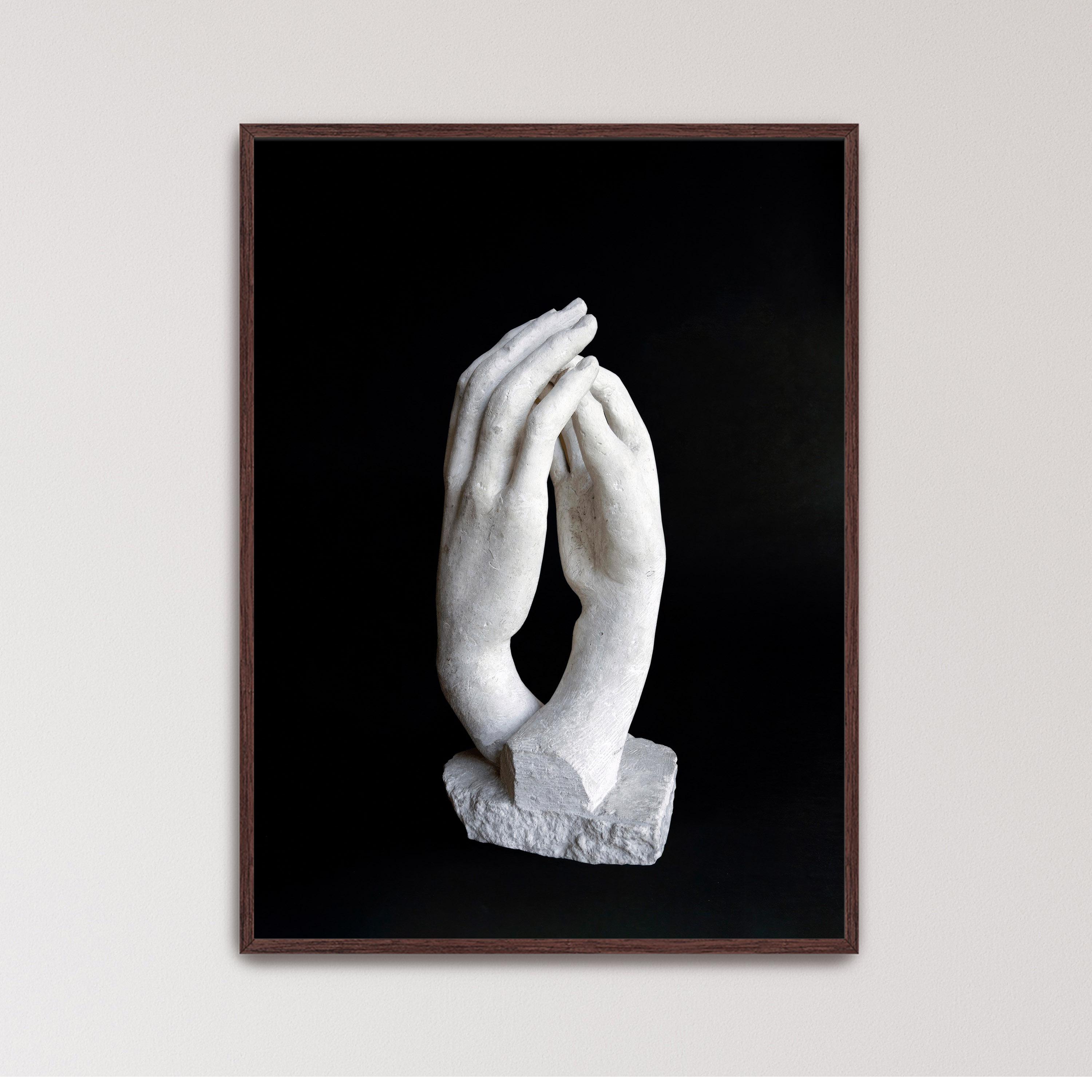 The Cathedral by Auguste Rodin Poster Print | Sculpture Art, Hands