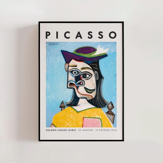 Buste De Femme Pablo Picasso 1939 Poster, Vintage Picasso Wall