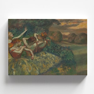 Four Dancers by Edgar Degas c.1899 | Impressionism Art Print (D0844)
