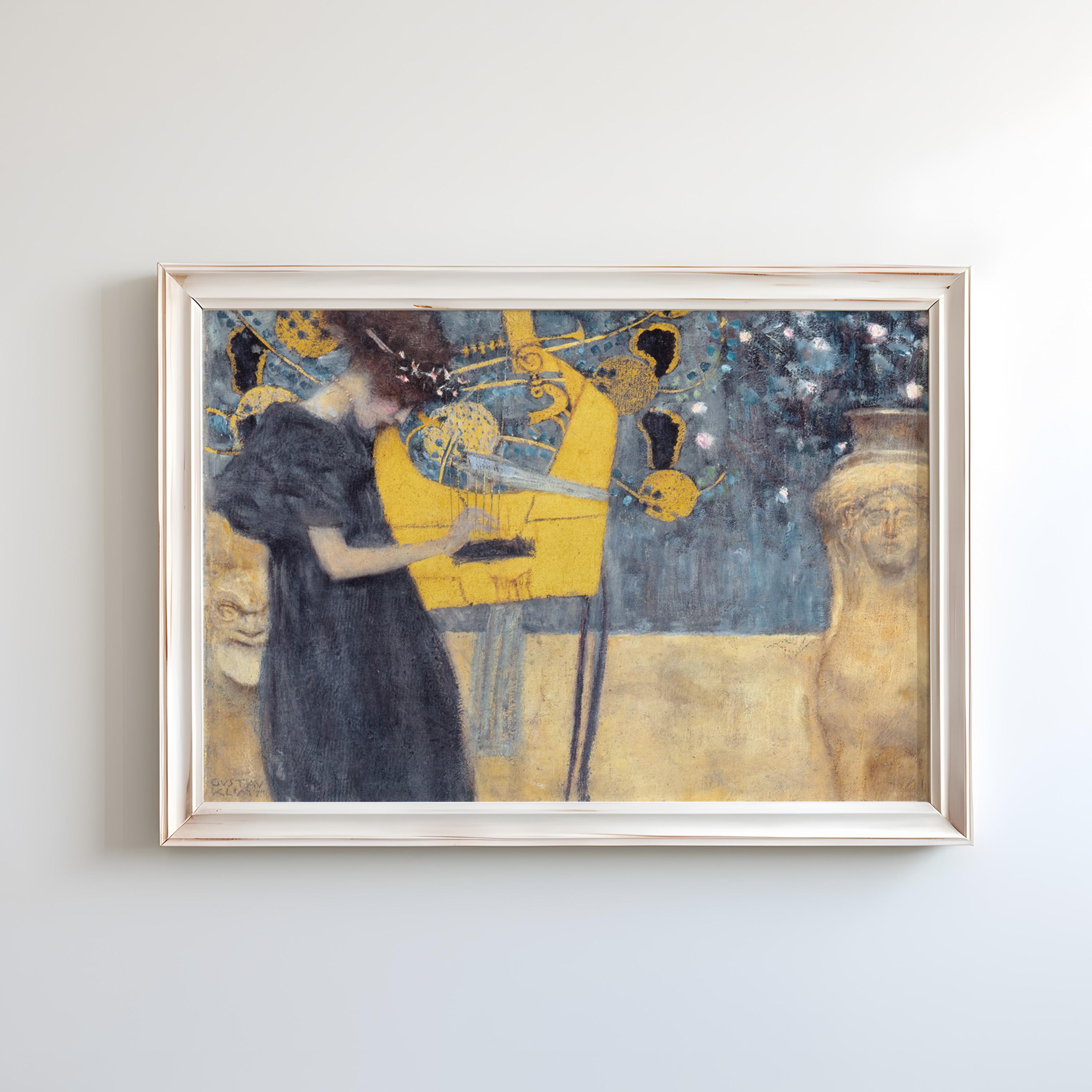 Music by Gustav Klimt (1895) | Art Nouveau (modern), Symbolism