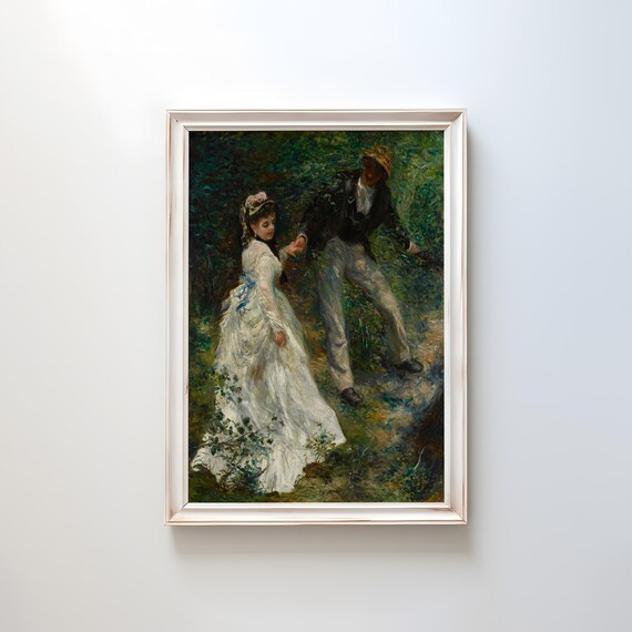 La Promenade by Pierre-auguste Renoir 1870 | Impressionism Art