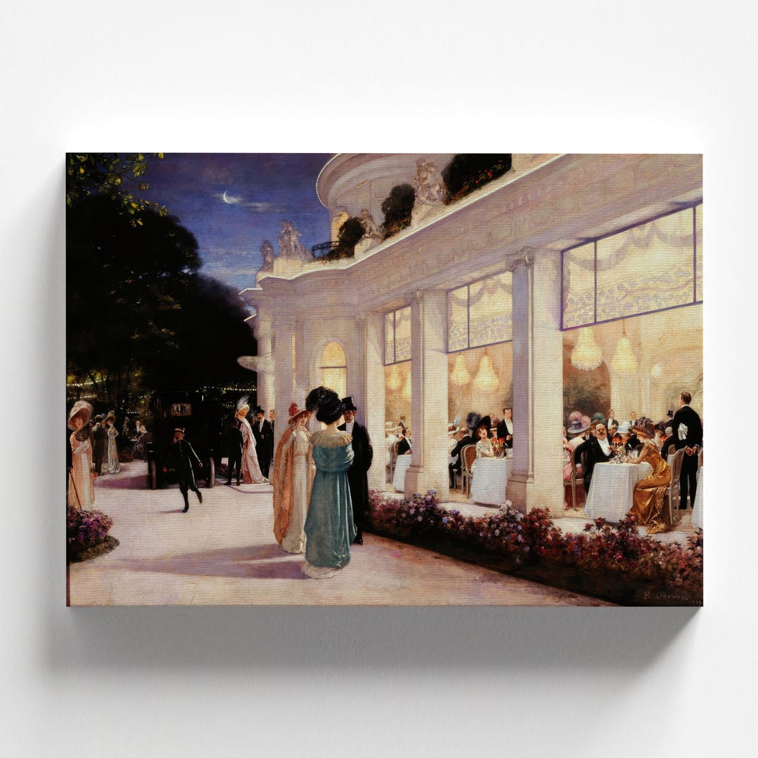 希少・美中古品『ANTON LE PRE CATELAN』フレデリック・アントン An Evening at Pré-catelan (une Soirée Au Pré-catelan) by Henri