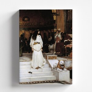 Marianne Leaving the Judgement Seat of Herod by John William Waterhouse 1887 | Pre-Raphaelite Art Print (B4867)