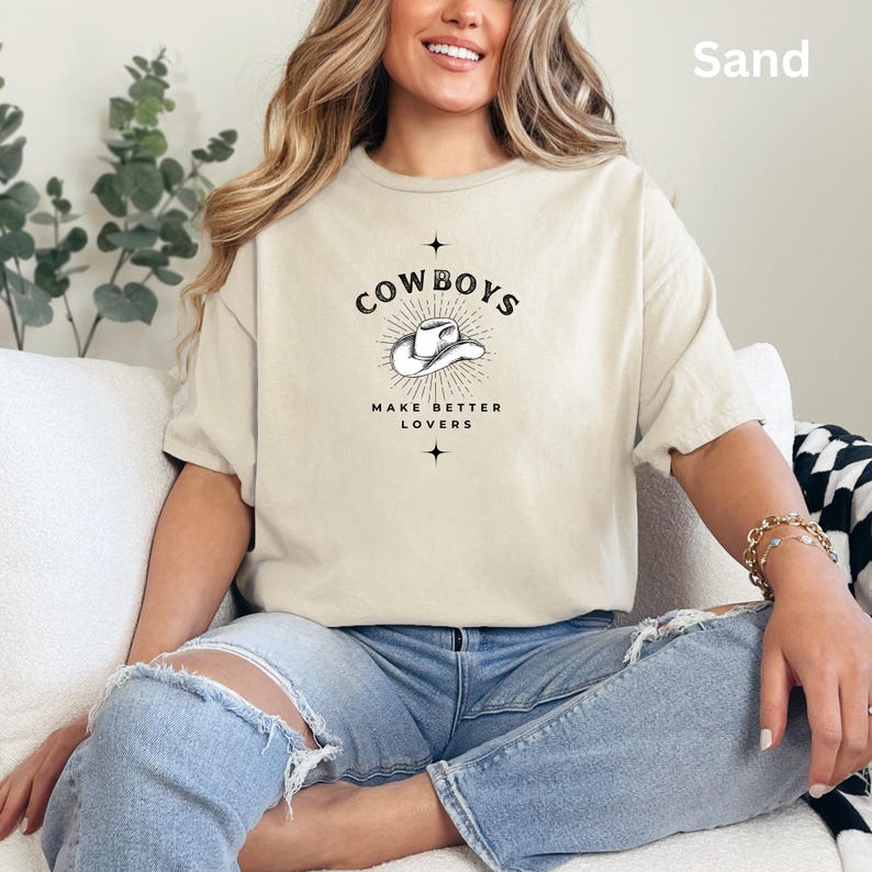 Cowboys Make Better Lovers Romance Book Merch Unisex Heavy Cotton