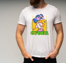 Cyber Y2K T-Shirt Inherited - Aesthetic Clothes Shop