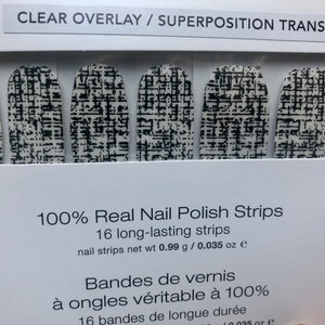 Bouclé Jacket (clear overlay) - Color Street - real nail polish