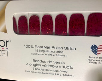 Candied Cranberry - Color Street - real nail polish