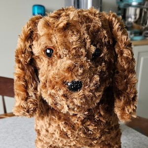 Black goldendoodle stuffed best sale animal