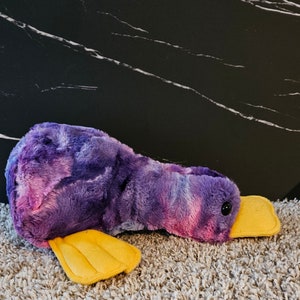 Wacky Plush Duck Toy: Handmade, Soft, Floppy, Custom Colors