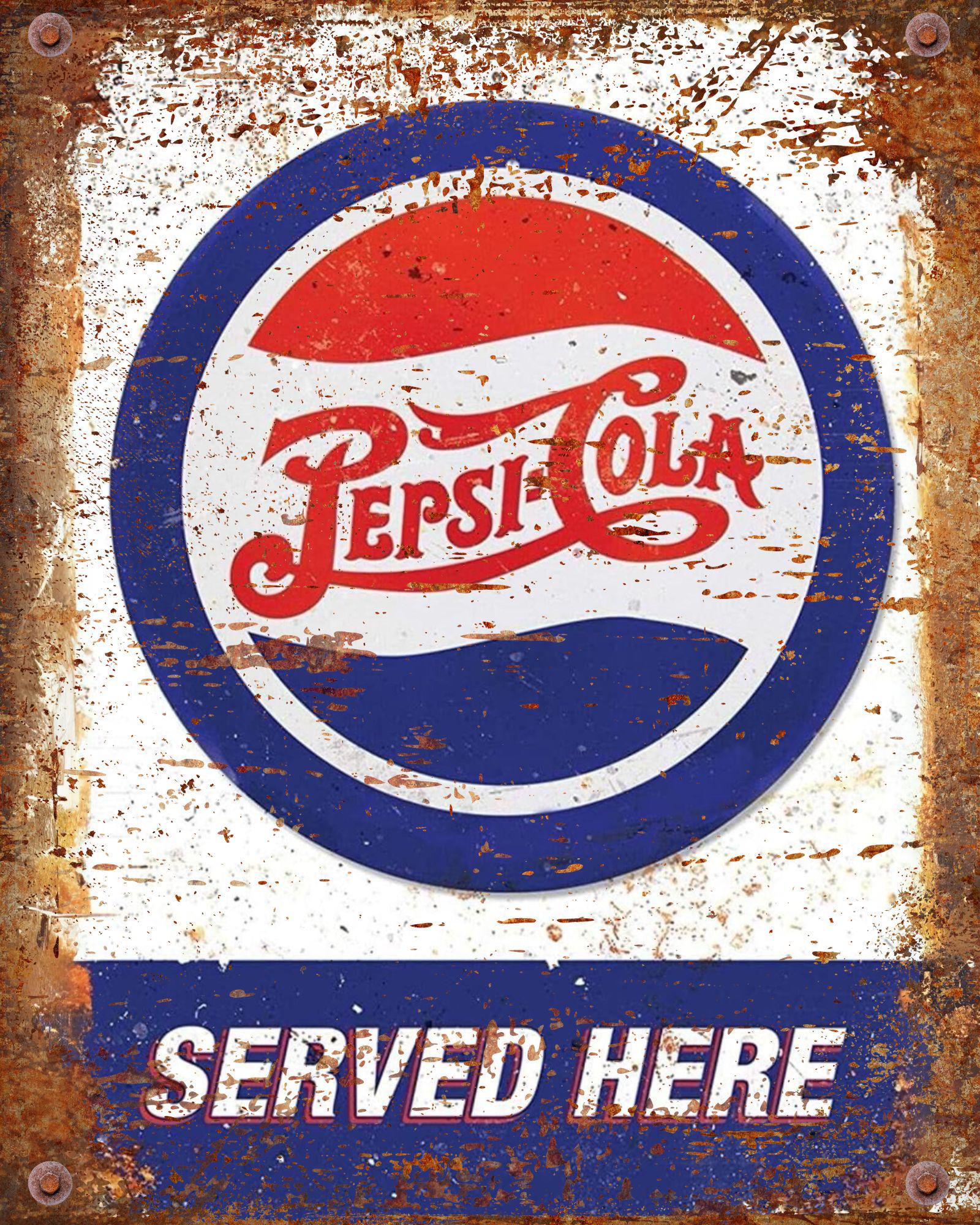 Vintage Pepsi Sign - Etsy