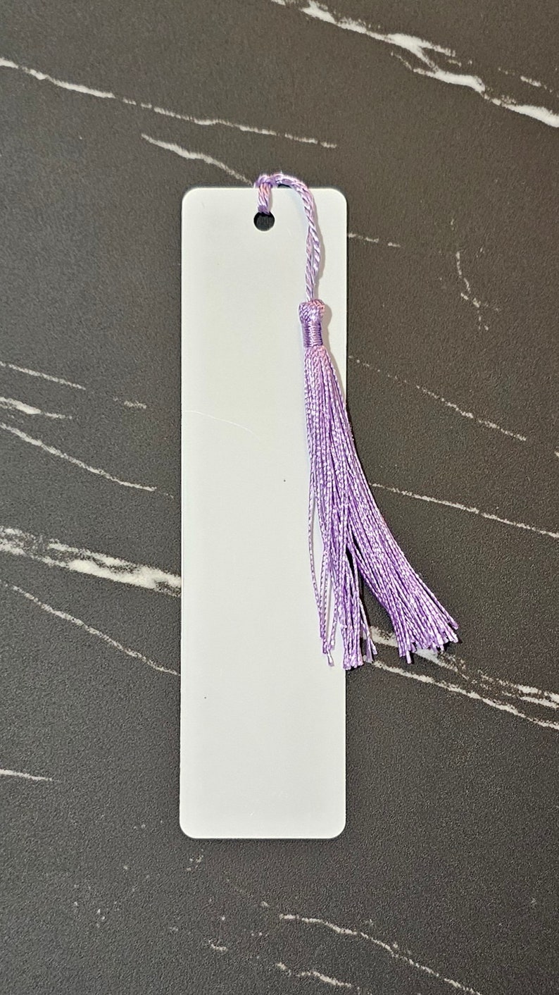 Starry Night Forest Bookmark - Aluminum With Colorful Tassel - Etsy