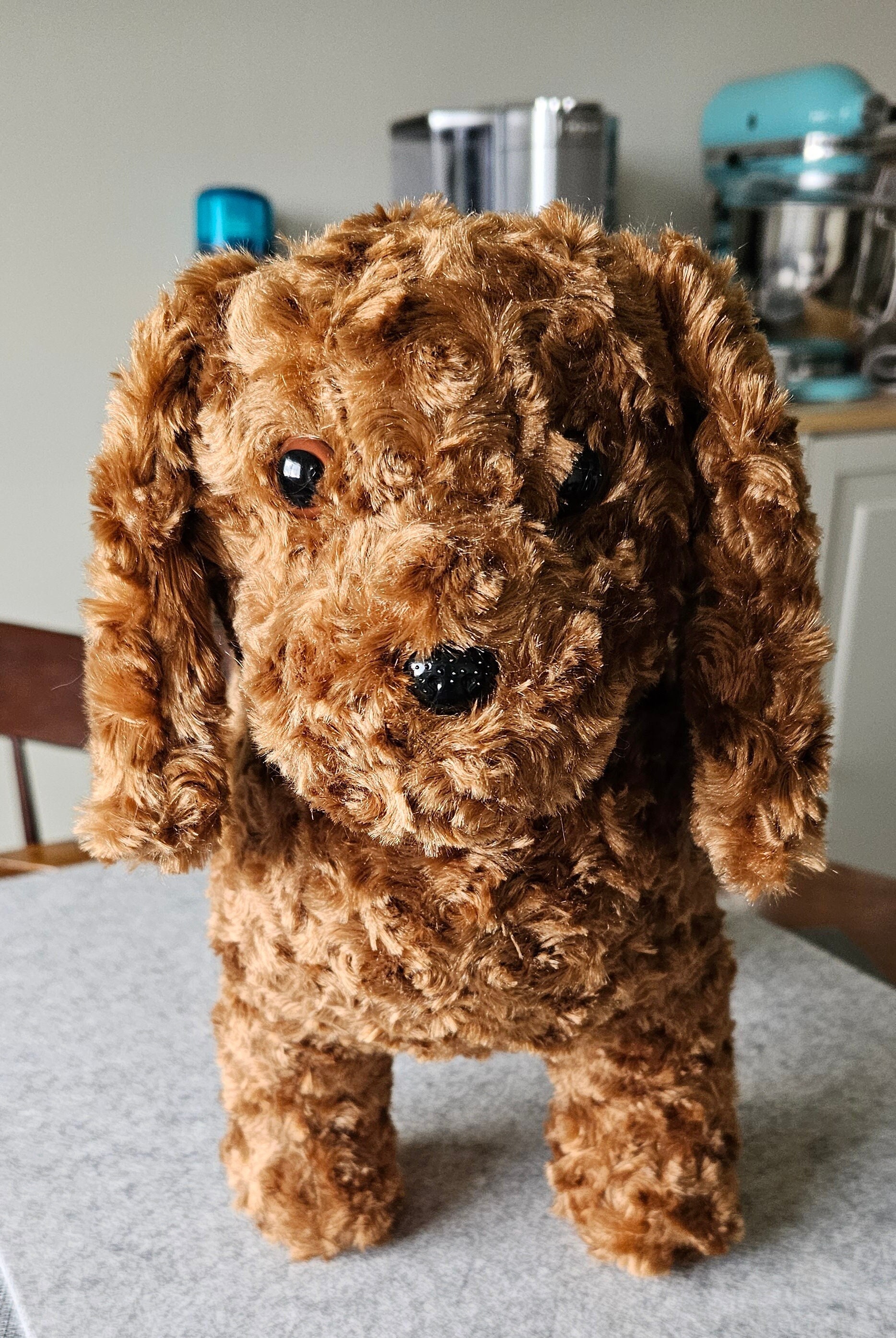 Large goldendoodle stuffed animal hot sale