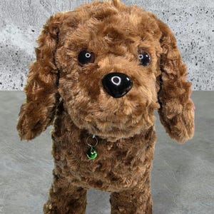 Handmade Labradoodle Plush, Goldendoodle Puppy Toy, Gift For Dog Lover, Kids Stuffed Animal, Soft Cuddly Companion, Any Colors Available