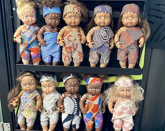 Aboriginal and Islander Dolls, Black, Indigenous, Educational,