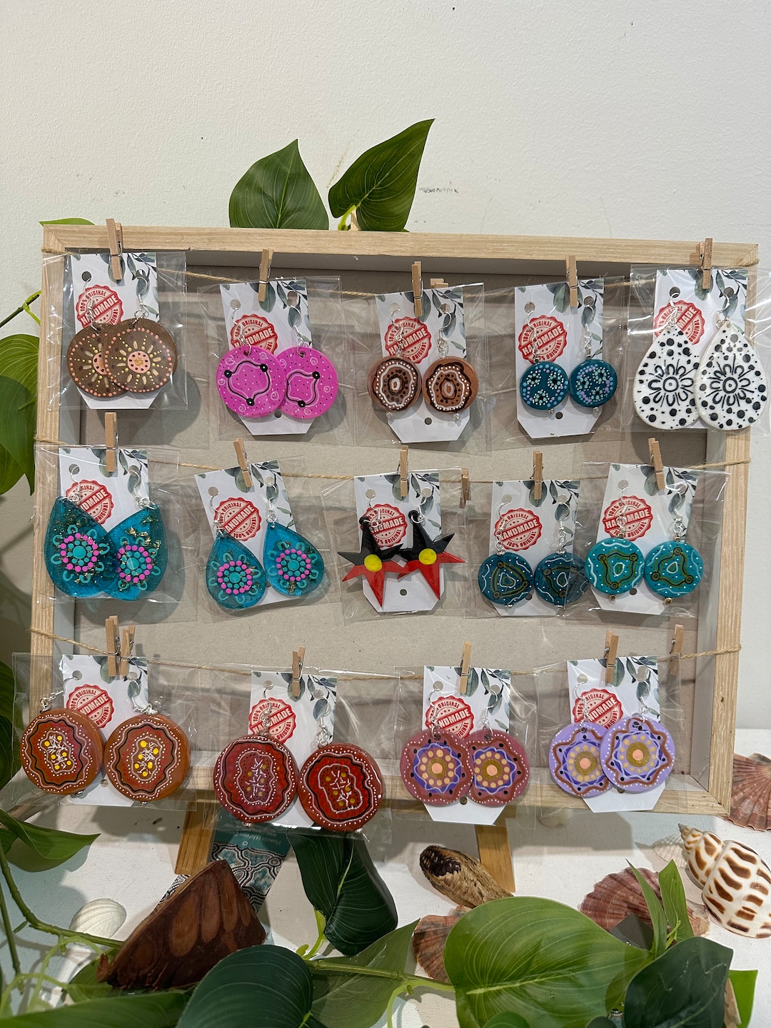 Aboriginal Art Earrings Etsy Australia