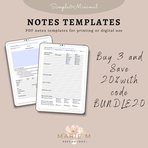 Diagnostic and Child Intake Interview Digital Template for ...