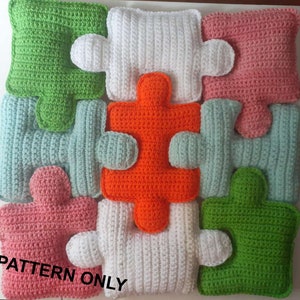 Puzzle Pieces Crochet Pattern