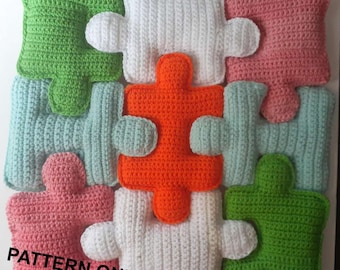 Puzzle Pieces Crochet Pattern