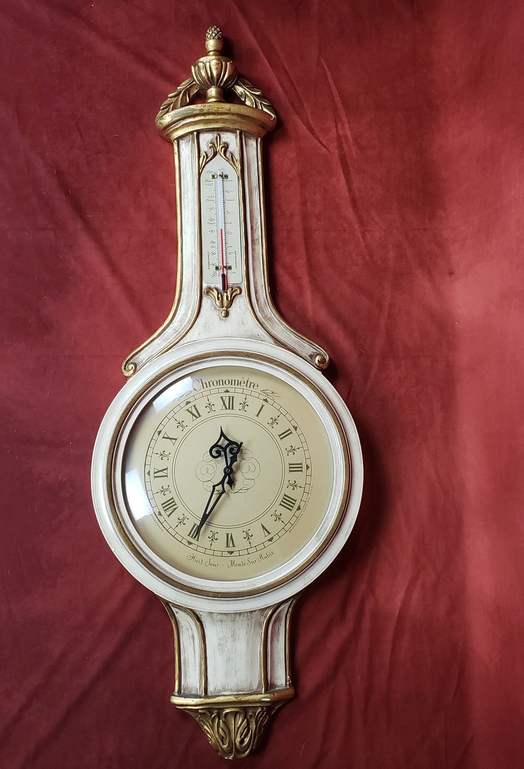 Vintage Peter F. Bollenbach Co.chronometre Chronoquartz White & Gold ...