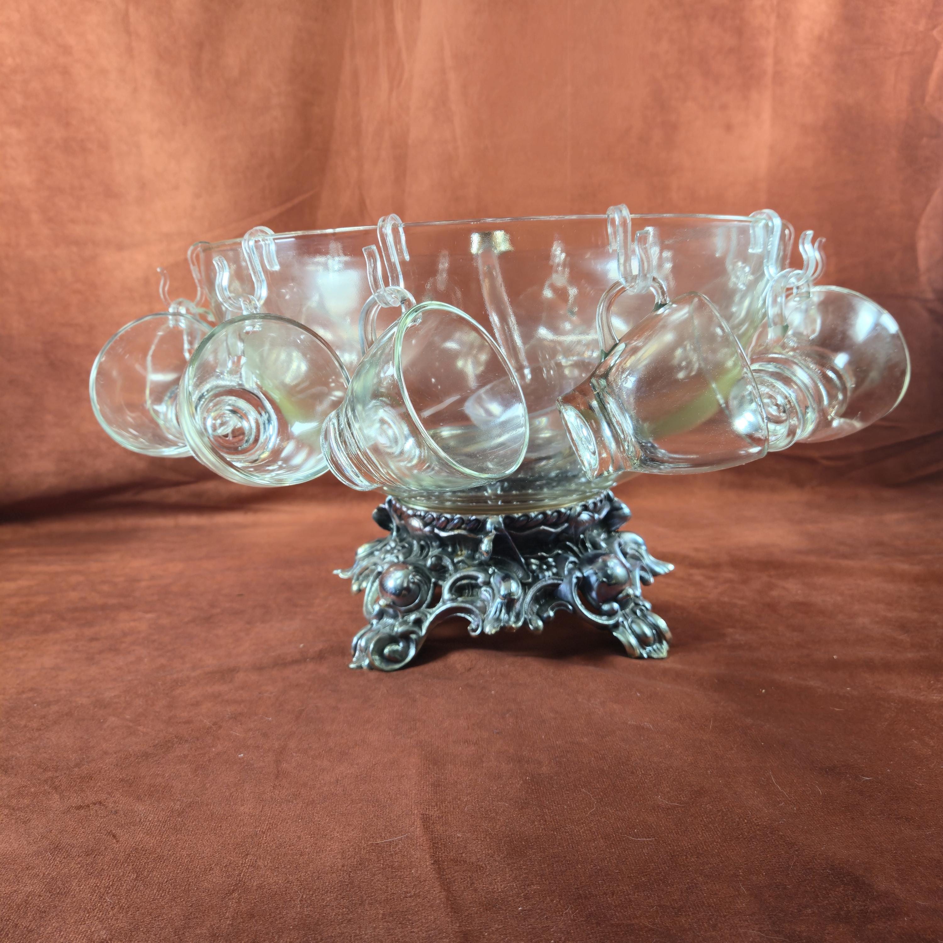 Pitman Dreitzer Punch Bowl - Etsy