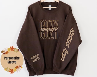 Cozy Season Fall Sweatshirt | Get Cozy Sweater | Cute Fall Sweatshirt |Winter Sweatshirt | Fall Shirt | Christmas Sweatshirt | Autumn Shirt