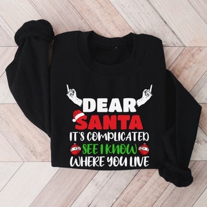 Beste Kerstman Sweatshirt | Beste Kerstman Kerst Familie T-shirt | Kerstmis grappig lieve kerstman shirt | Grappige kersttrui | Kerstman T-shirt
