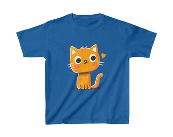 Scratch the Cat - Kids Heavy Cotton™ Tee