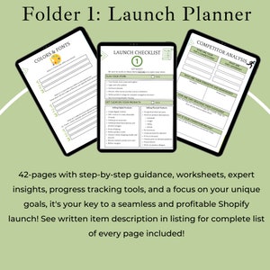 Shopify Launch Planner Bundle: Dropship Mastery, Lead Generation, Time Management (PDF) image 3