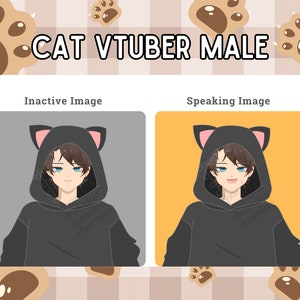 PNG Vtuber Cat Male