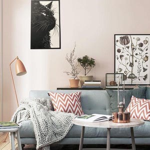 Chat noire - L'ombre Féline - Décoration murale