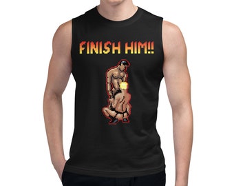 FINISH HIM Muscle Shirt