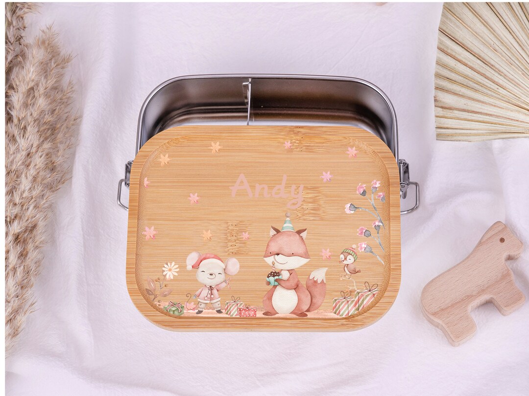 Custom Kid's Lunch Box,lunch Box With Dual-latch,stainless Steel Snack