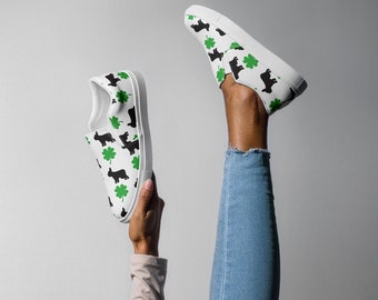 Lucky Frenchie Women’s slip-on canvas shoes