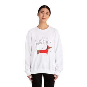 It&#39;s a Wienerful Life Heavy Blend™ Crewneck Sweatshirt