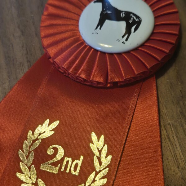 Vintage Horse Ribbon