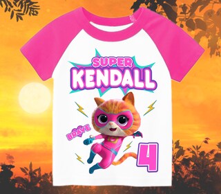 Camiseta Aniversário Menina 3 Anos - Raglan Pêssego/Dourado - 4T - Bump And Beyond