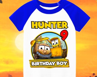 Personalized Stinky Birthday Boy, Birthday Girl, Raglan Shirt, Family Shirt, Party Family Matching Tee.