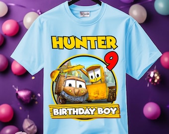 Personalized Stinky Birthday Boy, Family Shirt, Party Family Matching Tee.