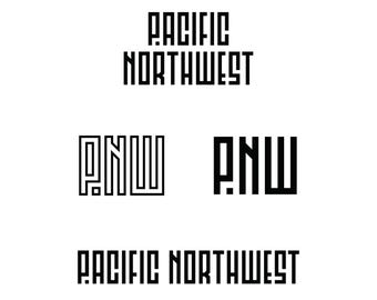 PNW SVG PNG Bündel | Pazifischer Nordwesten Designs | Sofortiger digitaler Download