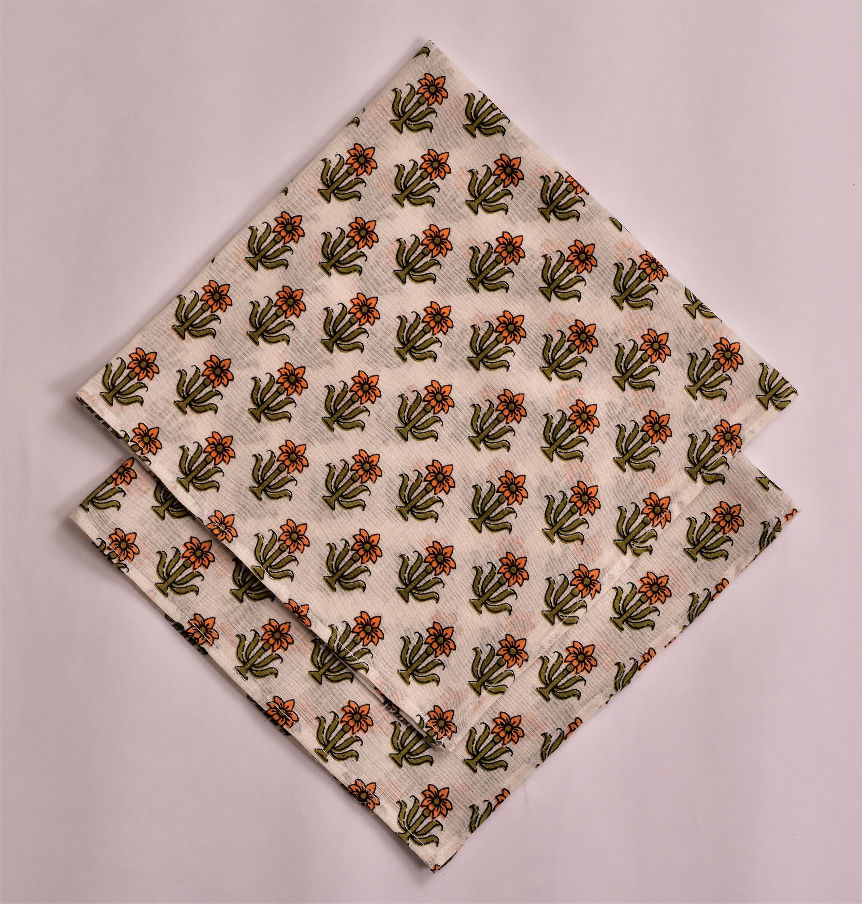 Sunflower Linen Napkins Backyard Wedding Dinner Napkins Sunflower Napkins Floral Cocktail Napkins Set Of Four Napkin Cotton