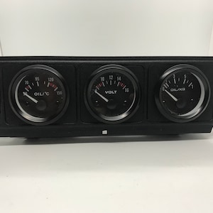 Opel Kadett E gsi (astra mk2 gte) Pantalla de 52 mm temperatura del aceite presión del aceite presión c20xe c20let Temperatura del aceite o presión pantalla de voltios