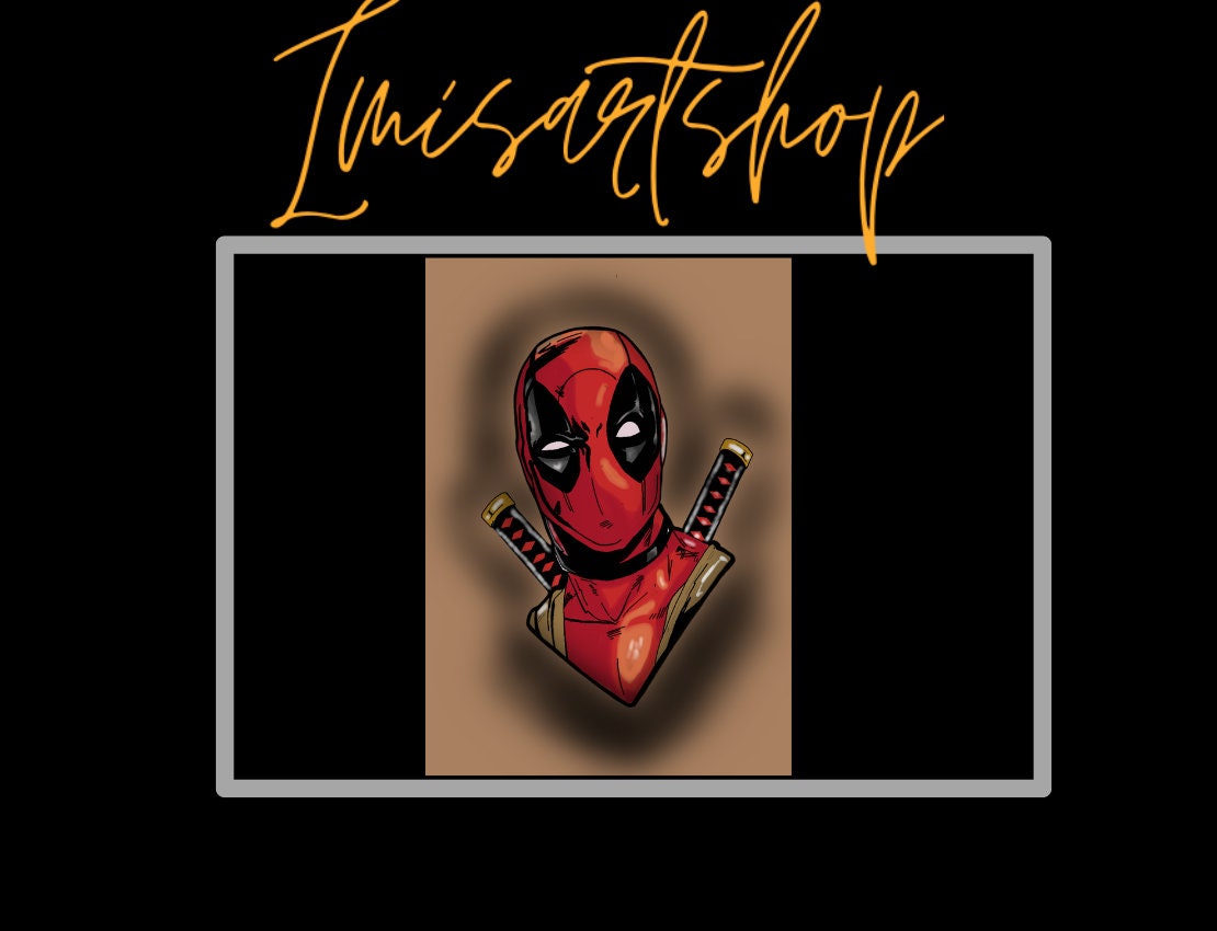 Deadpool A4 Instant Download Printable Art - Etsy