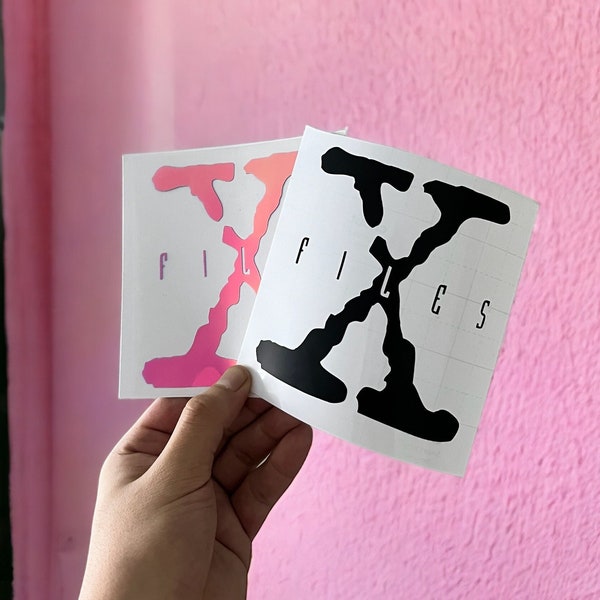 Xfiles Car Decal, Xfiles Stickers, Multiple Colors And Sizes, Xfiles Decal, Xfiles Car Sticker, Xfiles Sticker, Bumper Sticker
