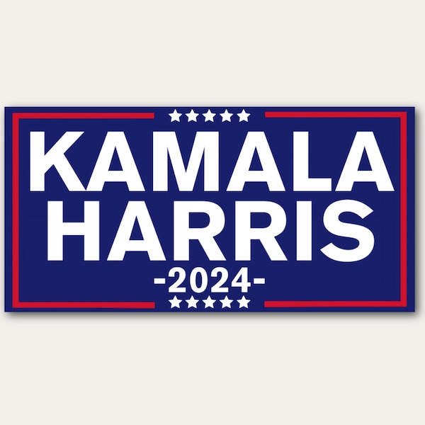 Kamala 2024 Bumper Sticker Etsy
