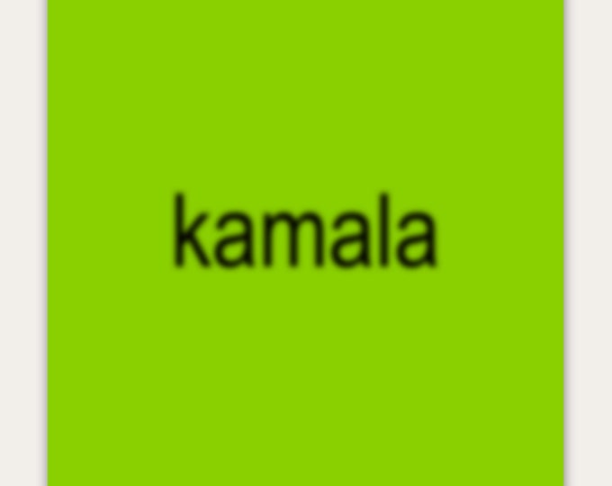 Kamala Brat Bumper Sticker | Kamala Sticker | Multiple Sizes | Harris 2024 | Kamala Harris | Kamala 2024 | Kamala HQ | Kamala Harris Brat