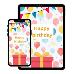 誕生日Eカード、電子誕生日カード、デジタル誕生日カード、ダウンロード可能なカード、ハッピーバースデーカード、ペーパーレスカード、SMSテキストカード