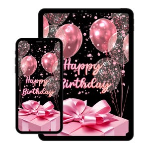 Carte d'anniversaire électronique Carte d'anniversaire électronique Carte d'anniversaire numérique Carte à télécharger Carte joyeux anniversaire Carte sans papier Carte texte SMS