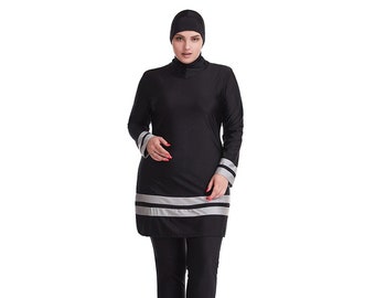 Burkini Modest Swimwear | Full Cover 3 piece swimsuit