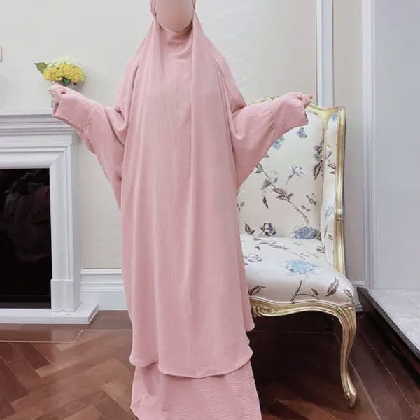 Beautiful French Jilbab | 2-Piece Jilbab Set