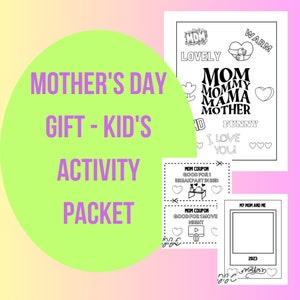 Muttertagsgeschenk Kid Malpaket